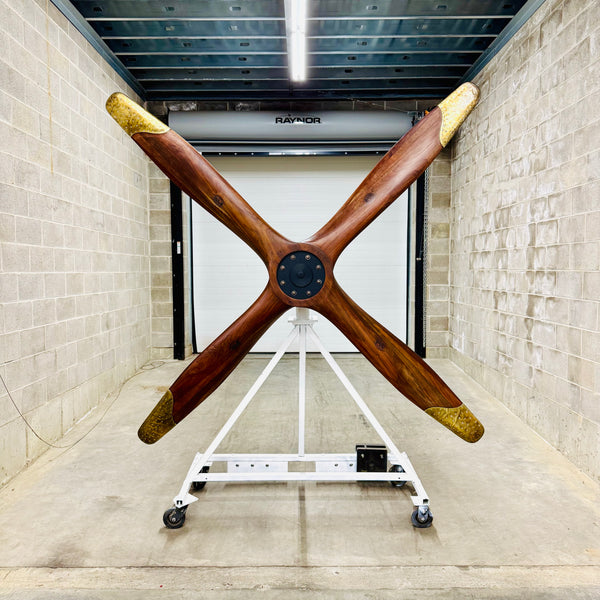 Paragon WWI 4-Bladed Curtiss HS-2L US NAVY Flying Boat Wooden Airplane Propeller