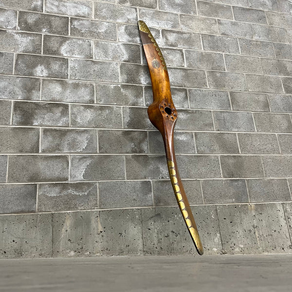 81" De Havilland DH.60GM Metal Moth Scalloped Scimitar Wooden Airplane Propeller