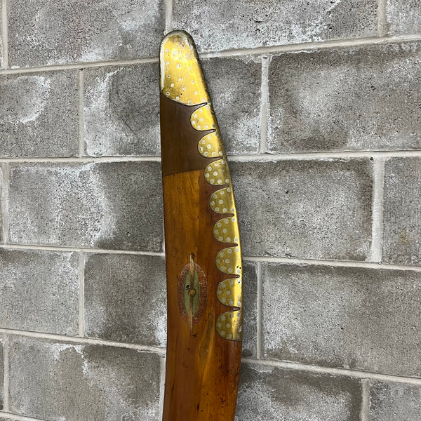81" De Havilland DH.60GM Metal Moth Scalloped Scimitar Wooden Airplane Propeller