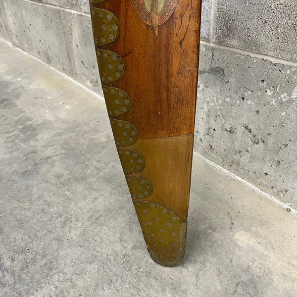 81" De Havilland DH.60GM Metal Moth Scalloped Scimitar Wooden Airplane Propeller