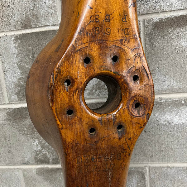 81" De Havilland DH.60GM Metal Moth Scalloped Scimitar Wooden Airplane Propeller