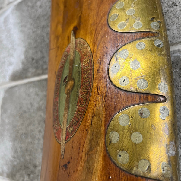 81" De Havilland DH.60GM Metal Moth Scalloped Scimitar Wooden Airplane Propeller