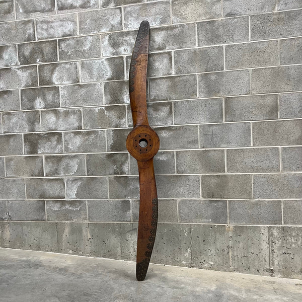 81" De Havilland DH.60GM Metal Moth Scalloped Scimitar Wooden Airplane Propeller