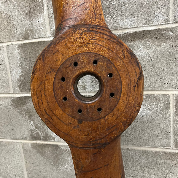 81" De Havilland DH.60GM Metal Moth Scalloped Scimitar Wooden Airplane Propeller