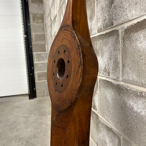 81" De Havilland DH.60GM Metal Moth Scalloped Scimitar Wooden Airplane Propeller