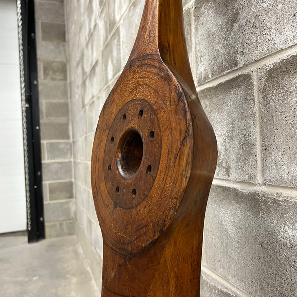 81" De Havilland DH.60GM Metal Moth Scalloped Scimitar Wooden Airplane Propeller