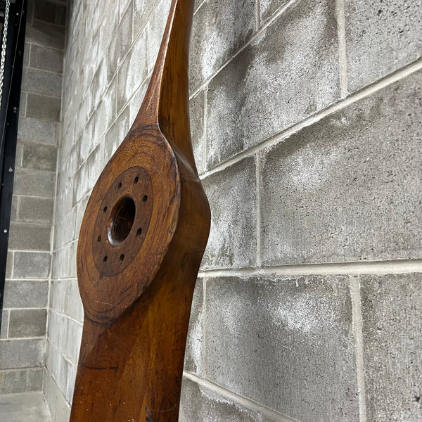 81" De Havilland DH.60GM Metal Moth Scalloped Scimitar Wooden Airplane Propeller