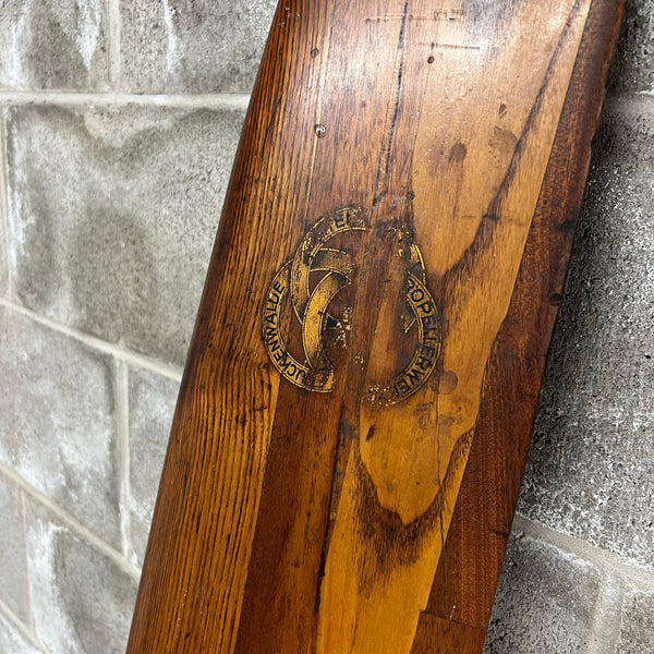 1915-1917 WWI Niendorf Luckenwalde Halberstadt CL IV German Wooden Airplane Propeller