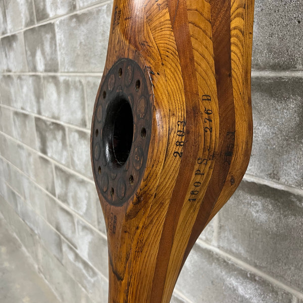 1915-1917 WWI Niendorf Luckenwalde Halberstadt CL IV German Wooden Airplane Propeller