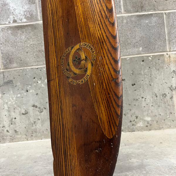 1915-1917 WWI Niendorf Luckenwalde Halberstadt CL IV German Wooden Airplane Propeller