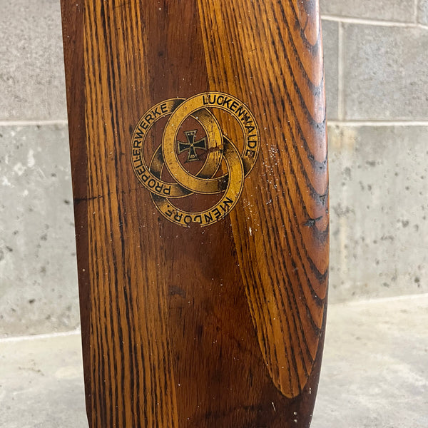 1915-1917 WWI Niendorf Luckenwalde Halberstadt CL IV German Wooden Airplane Propeller