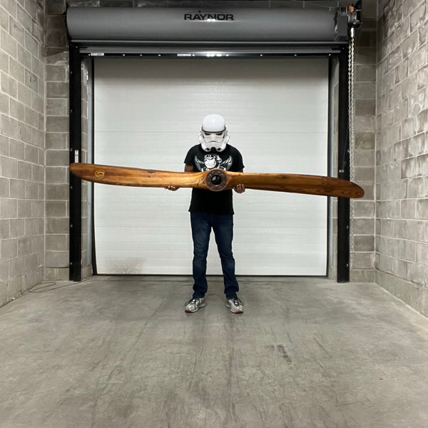 1915-1917 WWI Niendorf Luckenwalde Halberstadt CL IV German Wooden Airplane Propeller