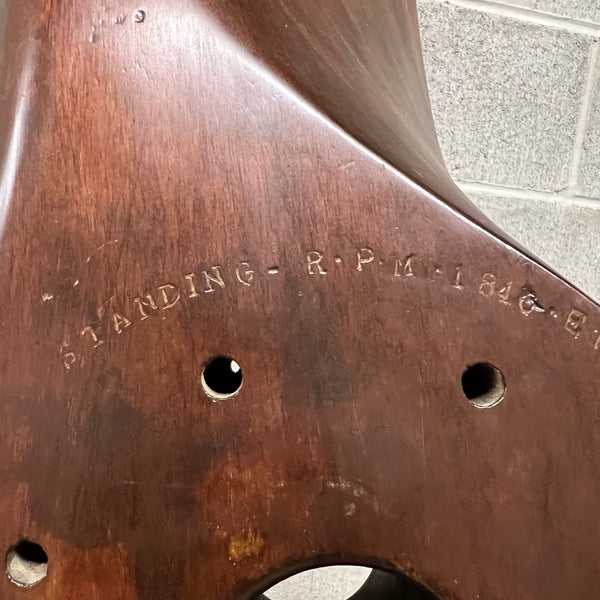 126” WWI Handley Page 0/400 Bomber “Bloody Paralyzer” Wooden Airplane Propeller