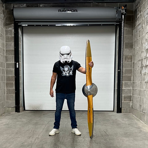 1944 Sensenich 76RM44 Piper J-5C Cub Cruiser Wooden Airplane Propeller