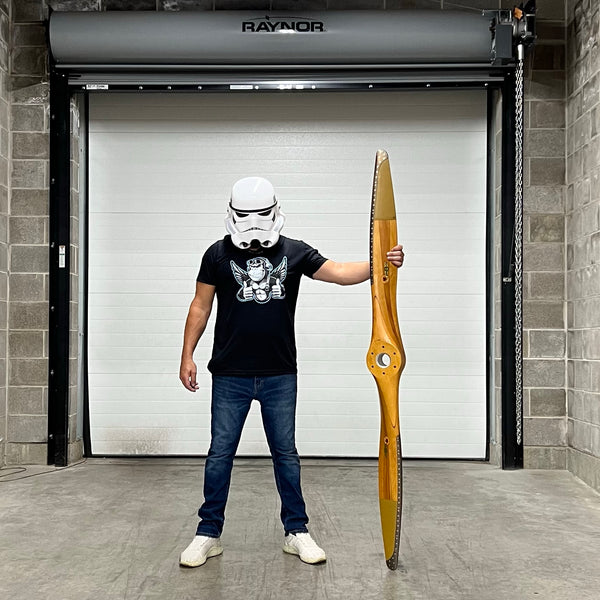 1944 Sensenich 76RM44 Piper J-5C Cub Cruiser Wooden Airplane Propeller