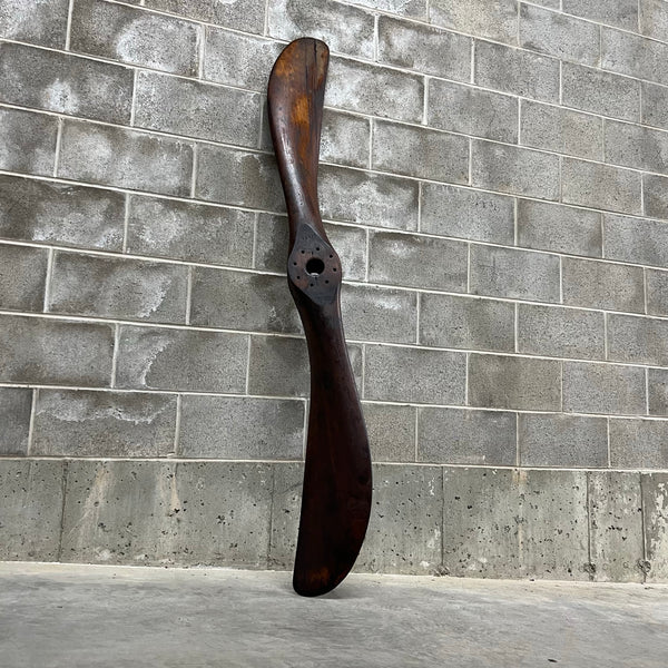 72” 1918 Paragon 6FT Scimitar Wooden Wood Antique Airplane Propeller