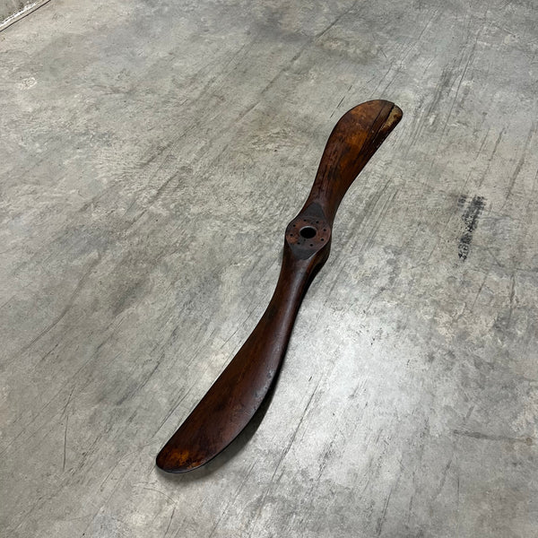 72” 1918 Paragon 6FT Scimitar Wooden Wood Antique Airplane Propeller