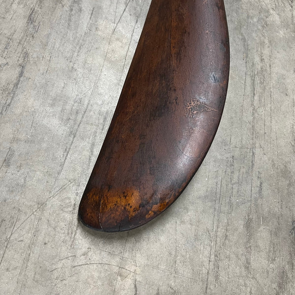 72” 1918 Paragon 6FT Scimitar Wooden Wood Antique Airplane Propeller