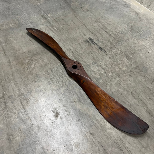 72” 1918 Paragon 6FT Scimitar Wooden Wood Antique Airplane Propeller