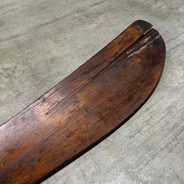 72” 1918 Paragon 6FT Scimitar Wooden Wood Antique Airplane Propeller