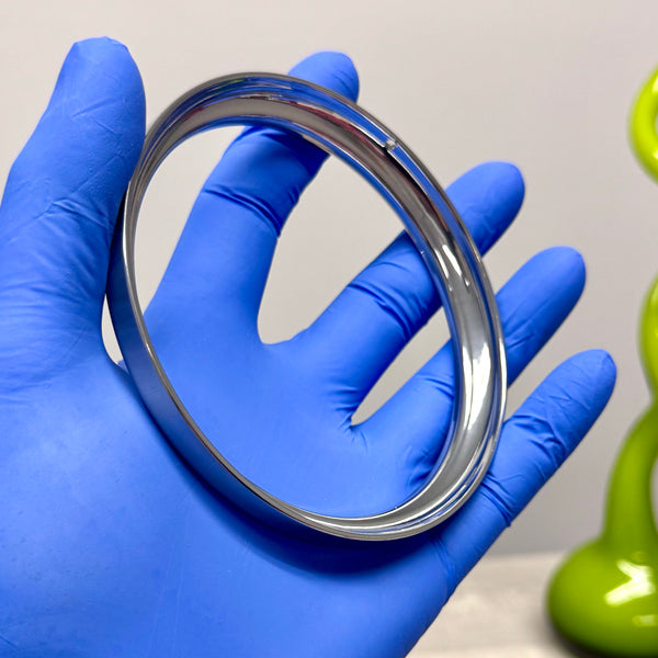 Ultra Premium 4-5/16" Steel Powdercoated Signed Game Used Soccer Ball Display Stand