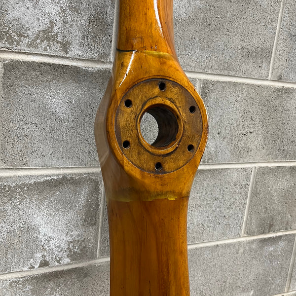 70" 1940s GB Lewis Co Aeronca Piper Luscombe Wooden Airplane Propeller