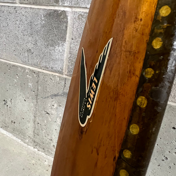 70" 1940s GB Lewis Co Aeronca Piper Luscombe Wooden Airplane Propeller