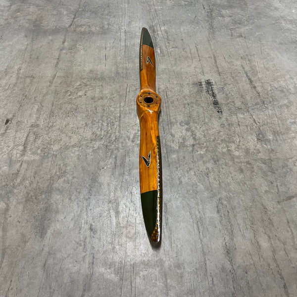 70" 1940s GB Lewis Co Aeronca Piper Luscombe Wooden Airplane Propeller
