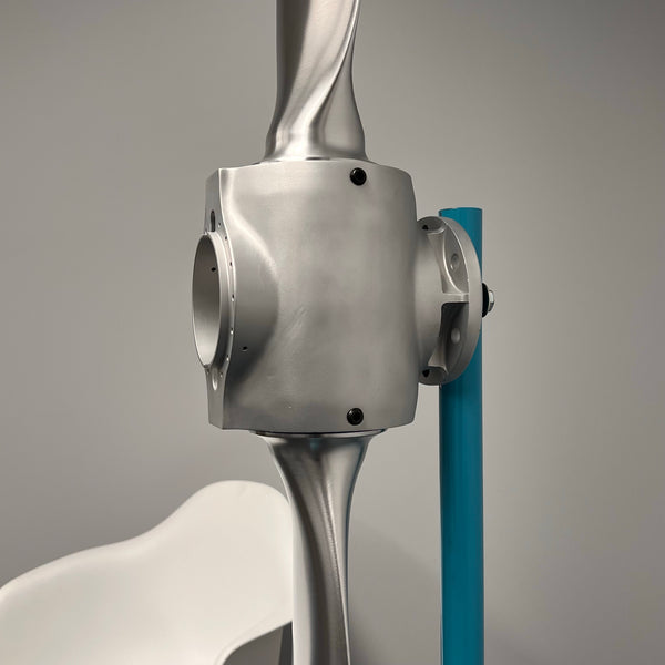 2-Bladed McCauley Cessna 70" Brushed Aluminum Airplane Propeller Wall Display