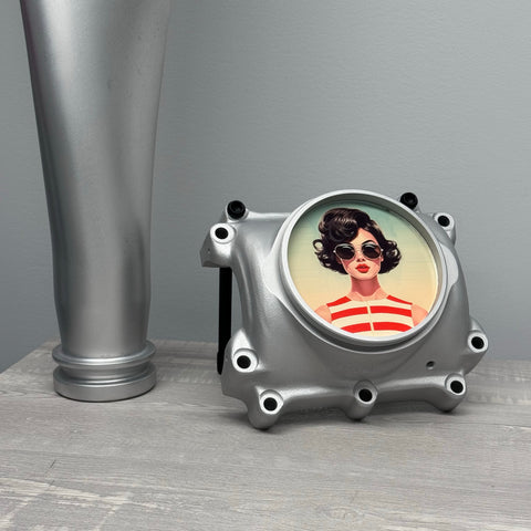 Cessna 172 Skyhawk Airplane Propeller Hub Aviation Art Table Desk Photo Frame