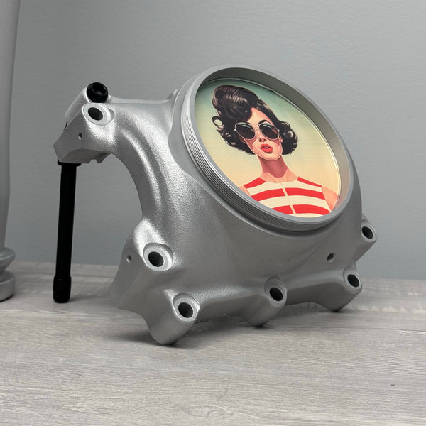 Cessna 172 Skyhawk Airplane Propeller Hub Aviation Art Table Desk Photo Frame