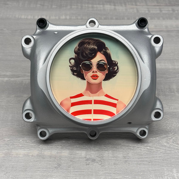 Cessna 172 Skyhawk Airplane Propeller Hub Aviation Art Table Desk Photo Frame