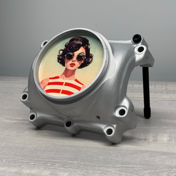 Cessna 172 Skyhawk Airplane Propeller Hub Aviation Art Table Desk Photo Frame