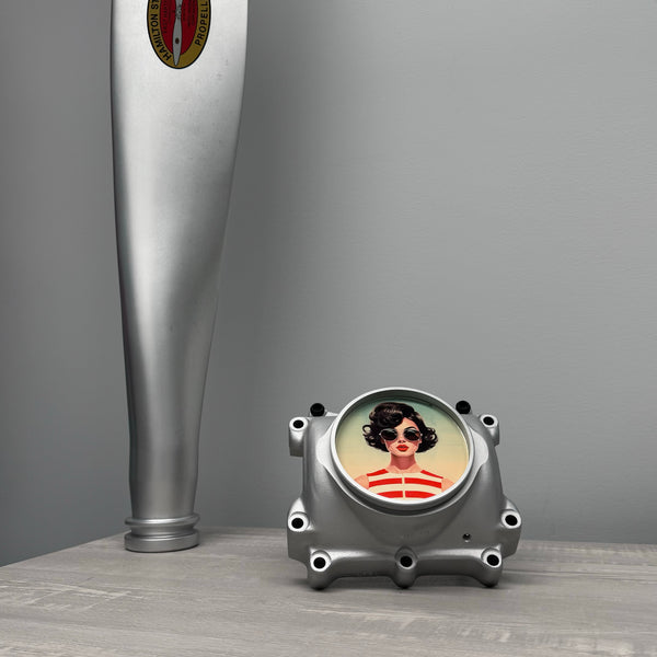 Cessna 172 Skyhawk Airplane Propeller Hub Aviation Art Table Desk Photo Frame