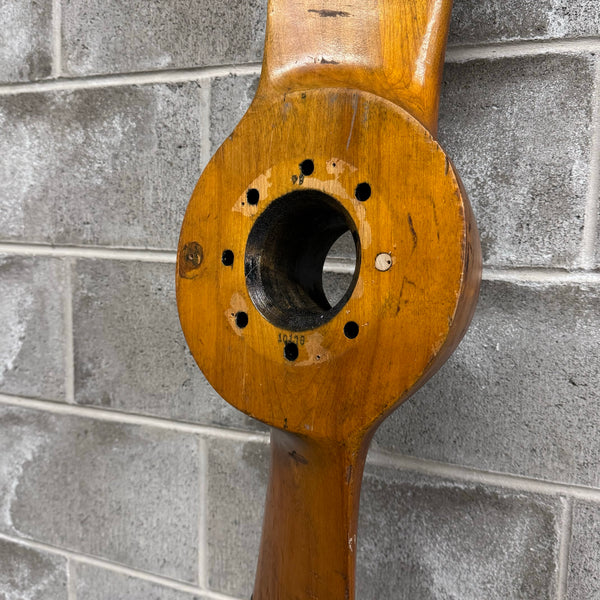 76" WWII Interstate L-6 Grasshopper US Propellers Inc Wooden Airplane Propeller