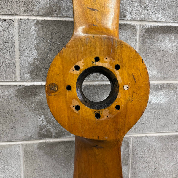 76" WWII Interstate L-6 Grasshopper US Propellers Inc Wooden Airplane Propeller