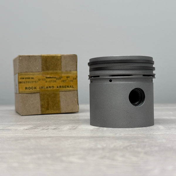 NOS 1950s WWII M3 M5 Stuart Light Tank Auxiliary Generator Piston + Original Box