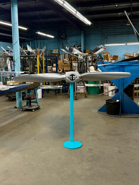 Custom Airplane Propeller Display Stand