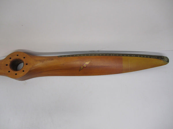 1940s WWII S&S Winnipeg Wooden Wood Plane Propeller Aircraft 85" Ranger
