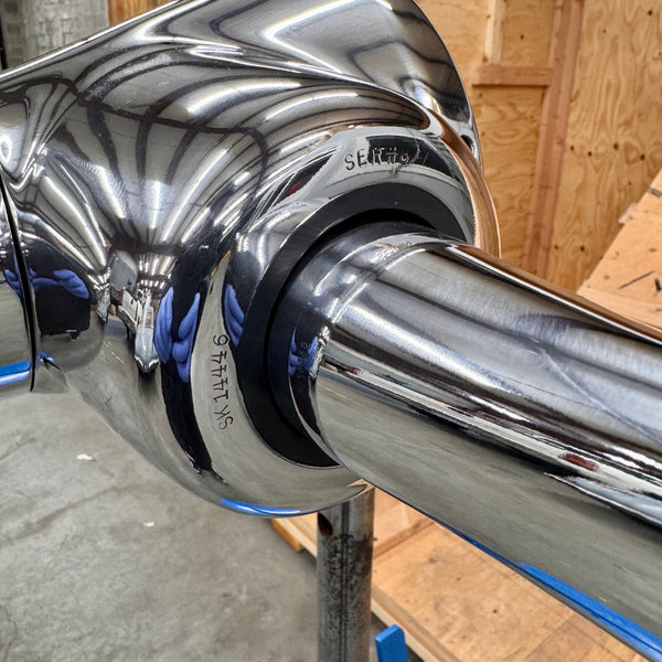 1950's Space Age 83" Experimental 2-Bladed Polished Helicopter Rotor Airplane Propeller