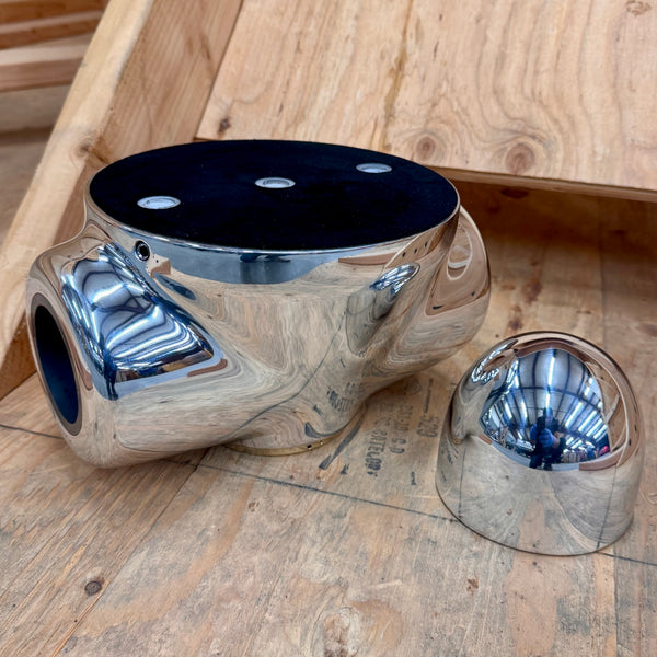 1950's Space Age 83" Experimental 2-Bladed Polished Helicopter Rotor Airplane Propeller