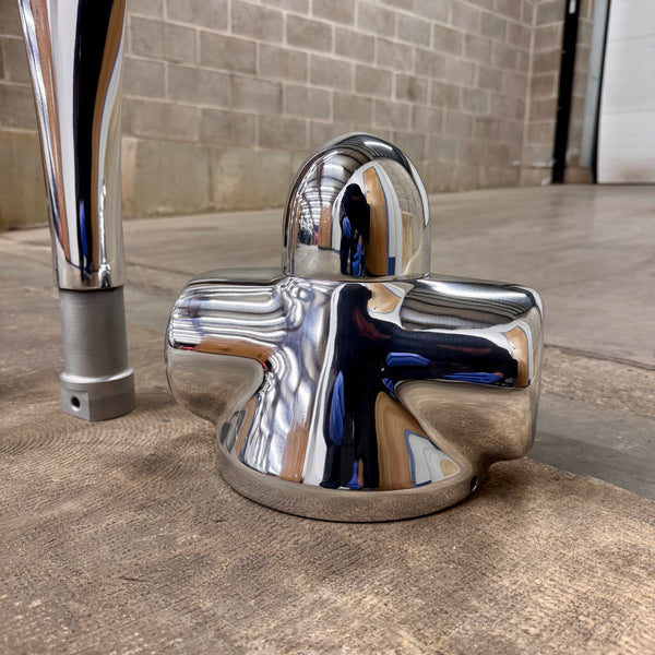 1950's Space Age 83" Experimental 2-Bladed Polished Helicopter Rotor Airplane Propeller