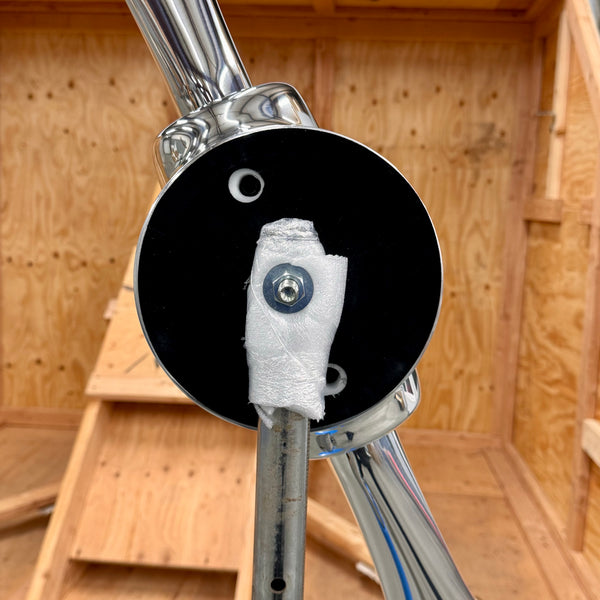 1950's Space Age 83" Experimental 2-Bladed Polished Helicopter Rotor Airplane Propeller