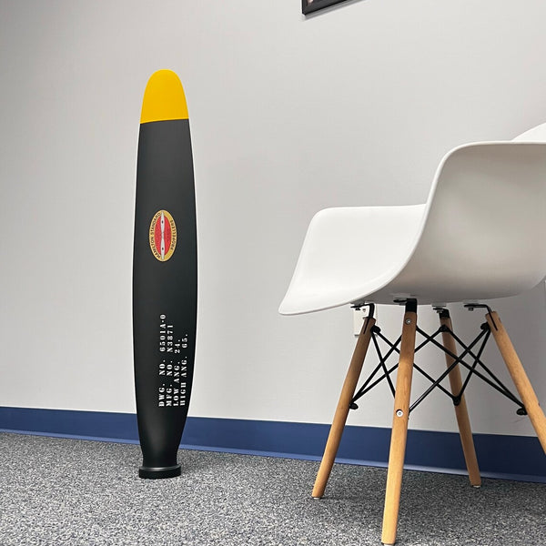 F4U Corsair Hamilton Standard Mini Warbird WWII Authentic Airplane Propeller Blade Sculpture