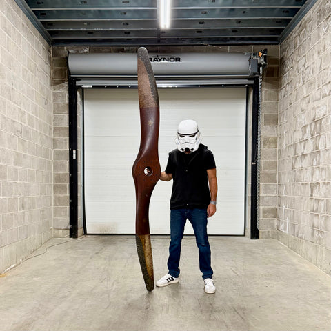 100" 1918 Matthews Brothers Hamilton Standard Curtiss HS US NAVY WWI Flying Boat Wooden Airplane Propeller