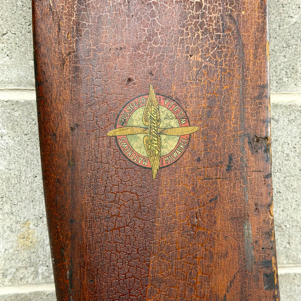 100" 1918 Matthews Brothers Hamilton Standard Curtiss HS US NAVY WWI Flying Boat Wooden Airplane Propeller