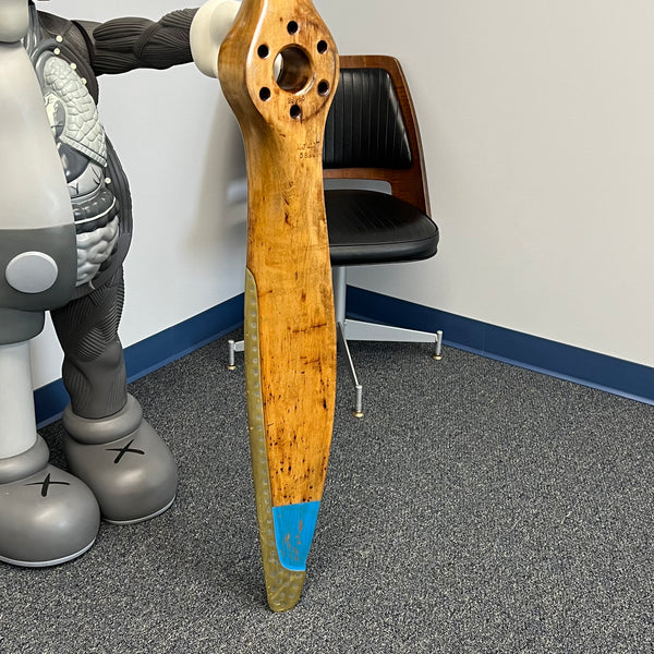 1930s Vintage Fahlin 74” LUSCOMBE 8 D585 Nicholas Beasley Wooden Airplane Propeller