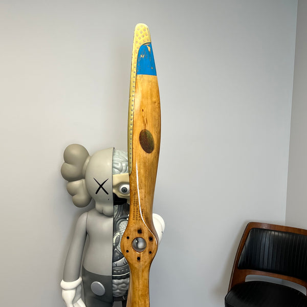 1930s Vintage Fahlin 74” LUSCOMBE 8 D585 Nicholas Beasley Wooden Airplane Propeller