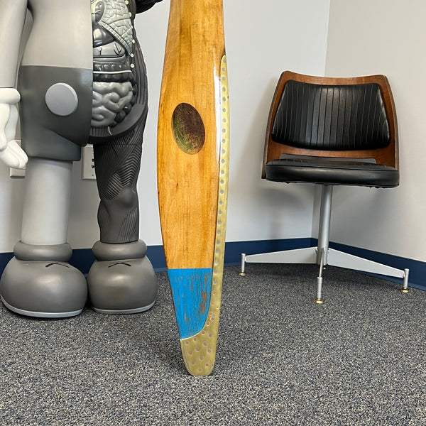 1930s Vintage Fahlin 74” LUSCOMBE 8 D585 Nicholas Beasley Wooden Airplane Propeller