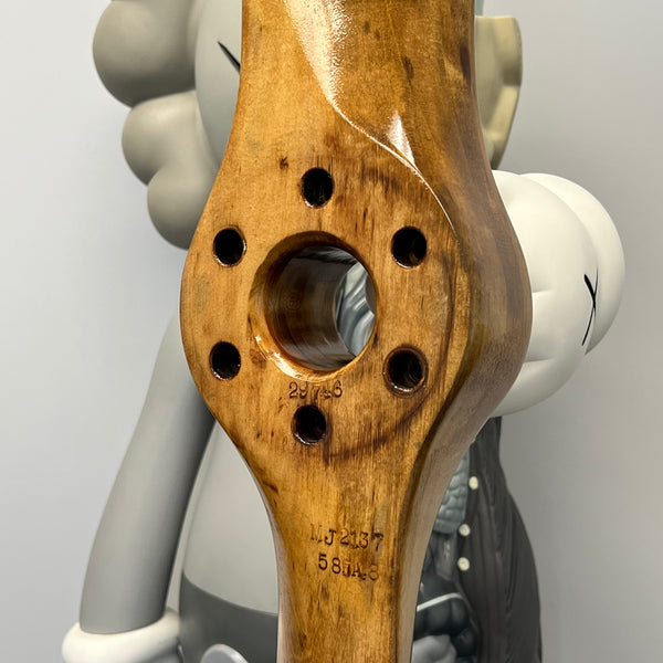 1930s Vintage Fahlin 74” LUSCOMBE 8 D585 Nicholas Beasley Wooden Airplane Propeller